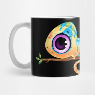 Cute colourful chameleon Mug